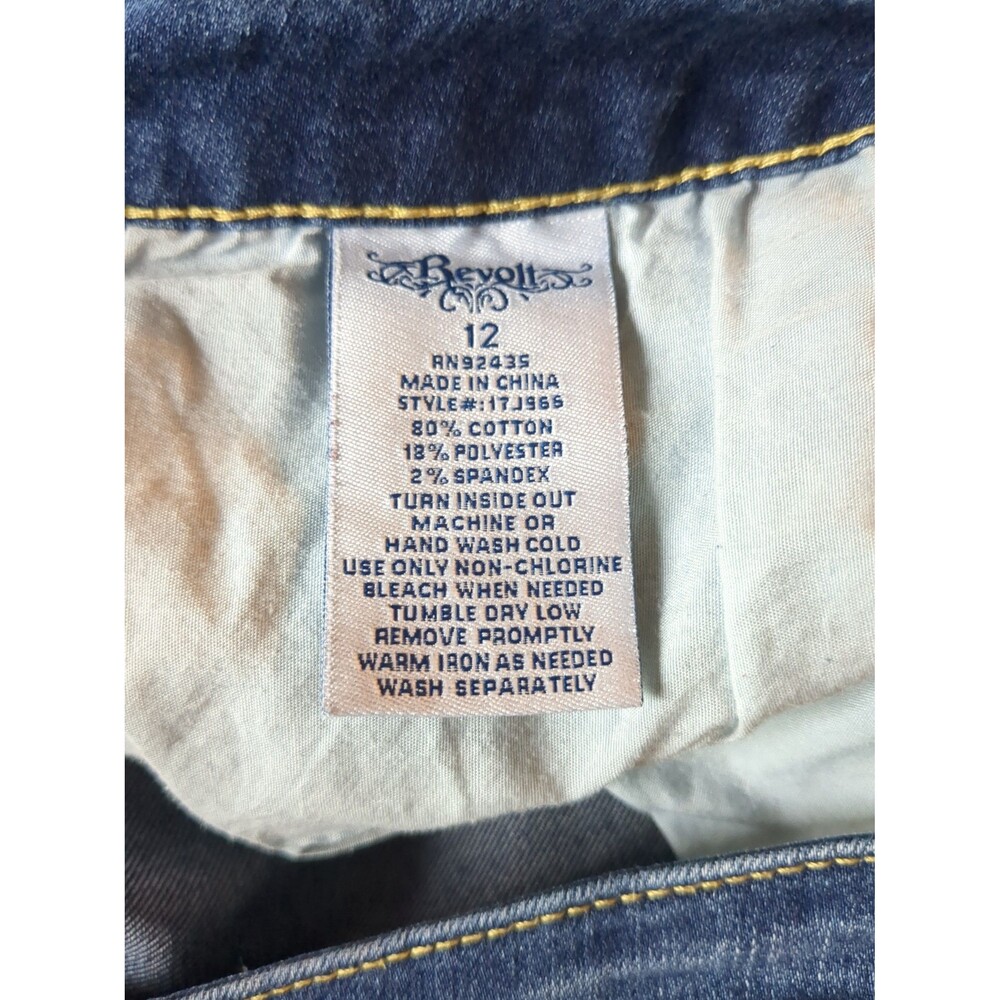 Revolt jeans size 12 boho summer festival - Picture 10 of 10